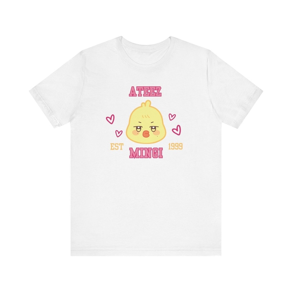 Aniteez Shirt Mingi, Cute Ateez